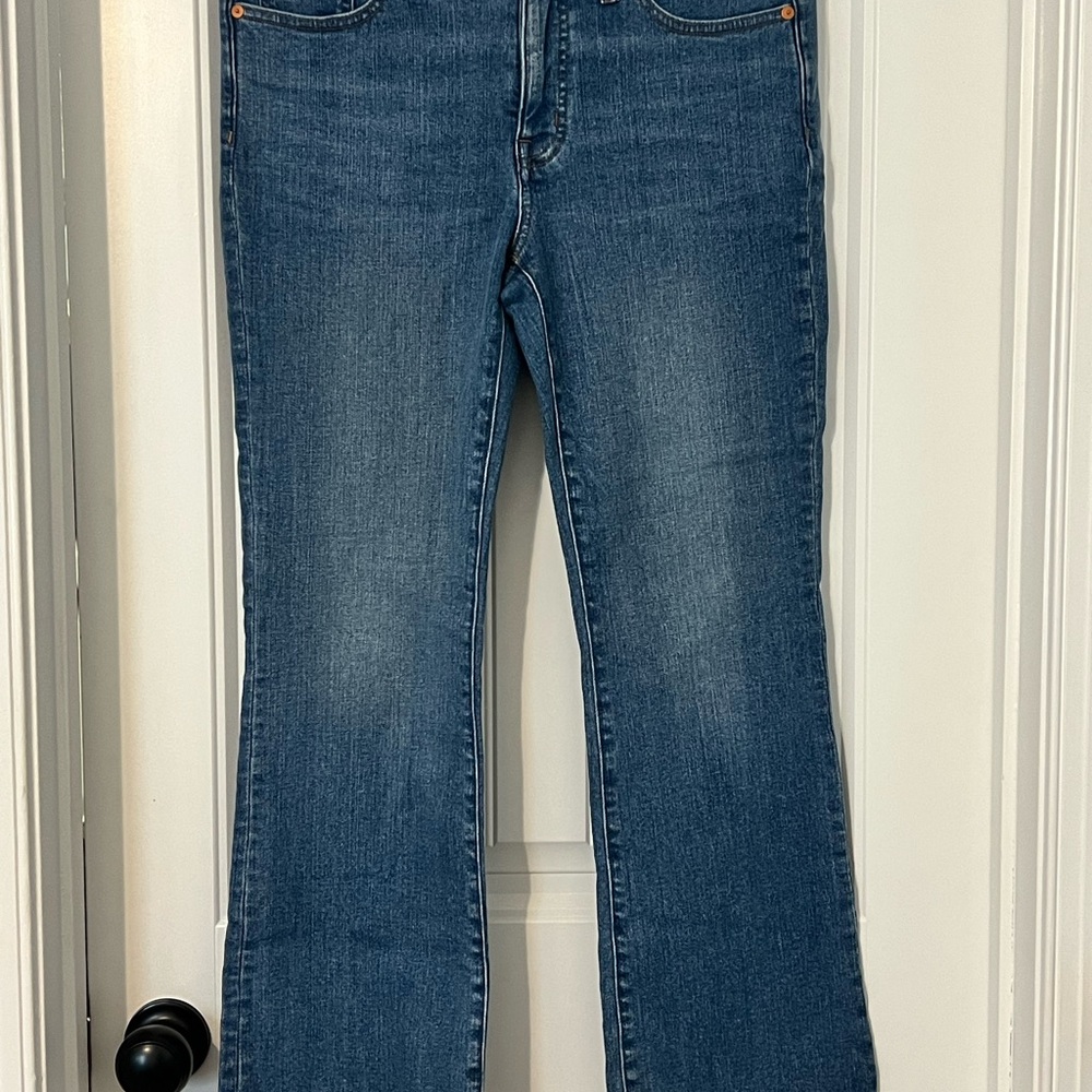 Madewell Blue Flare & Wide Leg Jeans